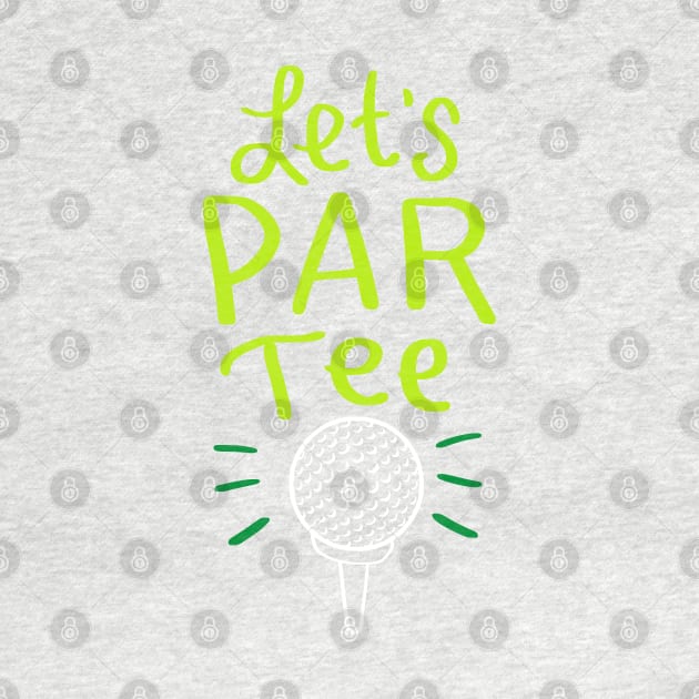 Funny Golf Shirts and Gifts - Lethes Par Tee / Party by Shirtbubble